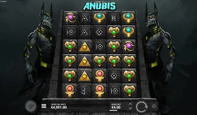 Hand of Anubis slot paylines